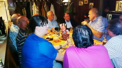 Stammtischimpressionen im Fecker