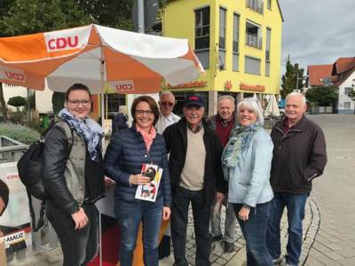 Unser Stand auf dem Wochenmarkt am 16.09.
