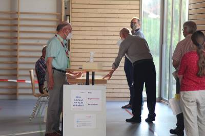 W�hlen mit Abstand und nach Bereichen sortiert.