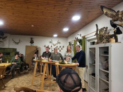 Kreisjgermeister Markus Schuler
Vorstandsmitglied Katrin Plewka
CDU-Landtagsabgeordnete Sarah Schweizer 
Landrat Gnther-Martin Pauli
