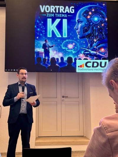 Begr��ung durch Christoph K�hner